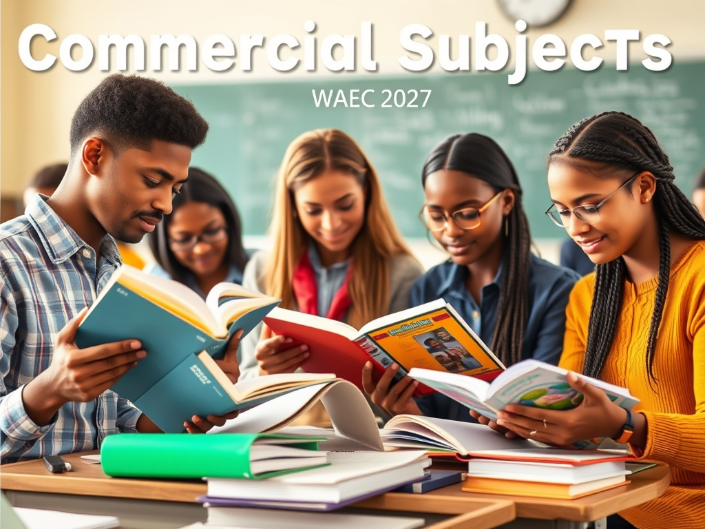 9 Commercial Subjects To Write in WAEC 2026/2027