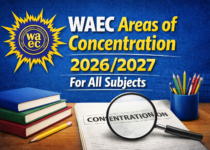 WAEC Areas of Concentration 2026/2027 for all Subjects (WAEC Schemes & Sample Questions)