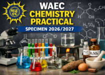 WAEC Chemistry Practical Specimen 2026/2027