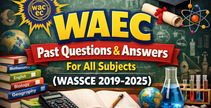 WAEC Past Questions & Answers For All Subjects (WASSCE 2019-2025)