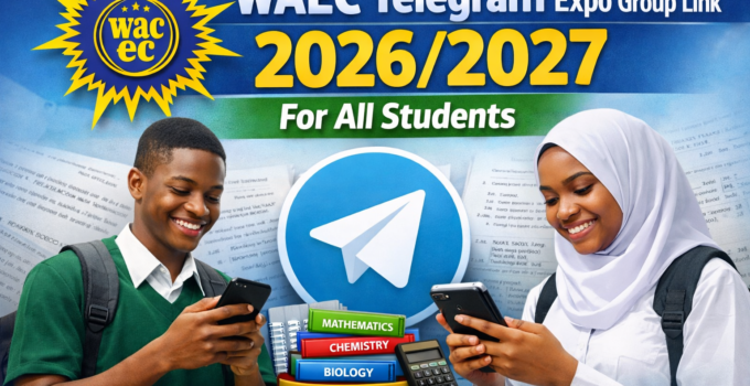 WAEC Telegram Expo Group Link 2026/2027 For All Students