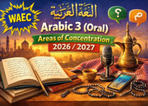 WAEC Arabic 3 (Oral) Areas Of Concentration 2026/2027