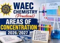WAEC Chemistry (Practical) Areas Of Concentration 2026