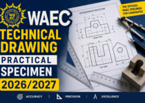 WAEC Technical Drawing Practical Specimen 2026/2027