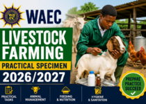 WAEC Livestock Farming Practical Specimen 2026/2027
